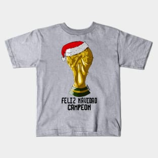 feliz navidad campeon Kids T-Shirt